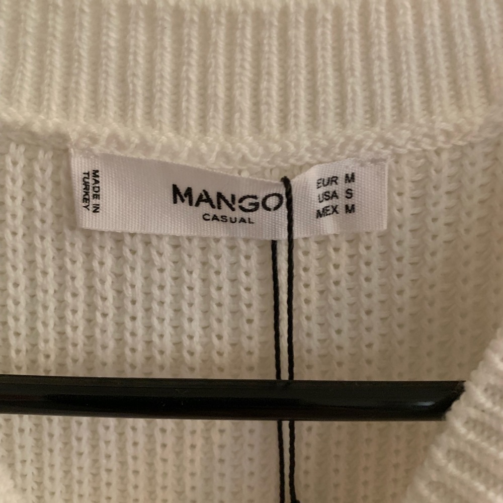 Mango Dip Dye Pink and White Sweater Tank